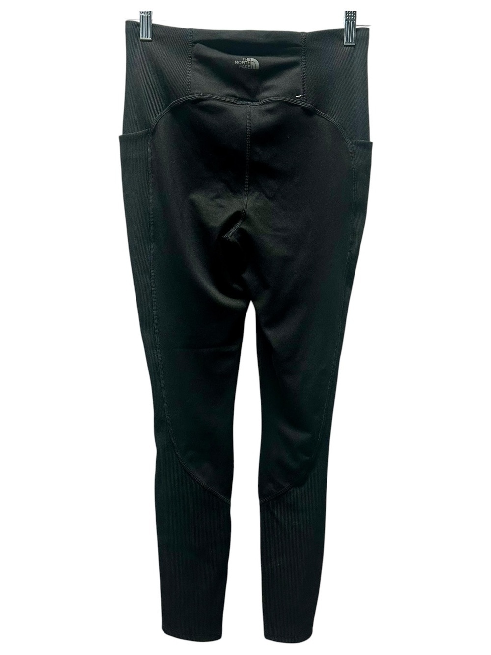 The North Face Black Ribbed High-Waist Leggings with Side Pocket - Picture 3 of 14